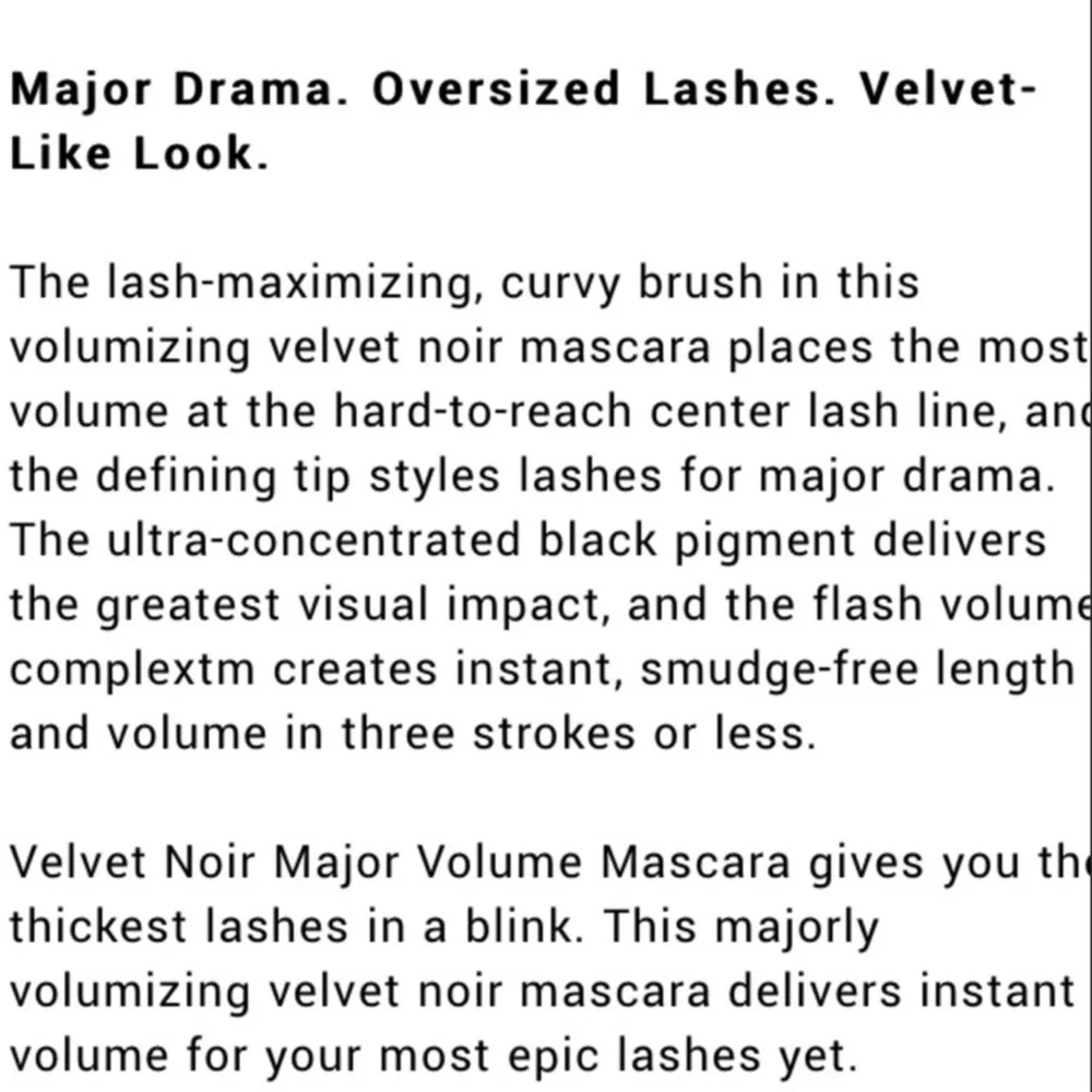 Marc Jacobs Velvet Noir Major Volume Mascara Full-size