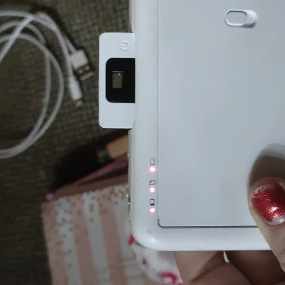 Polaroid zink snap camera