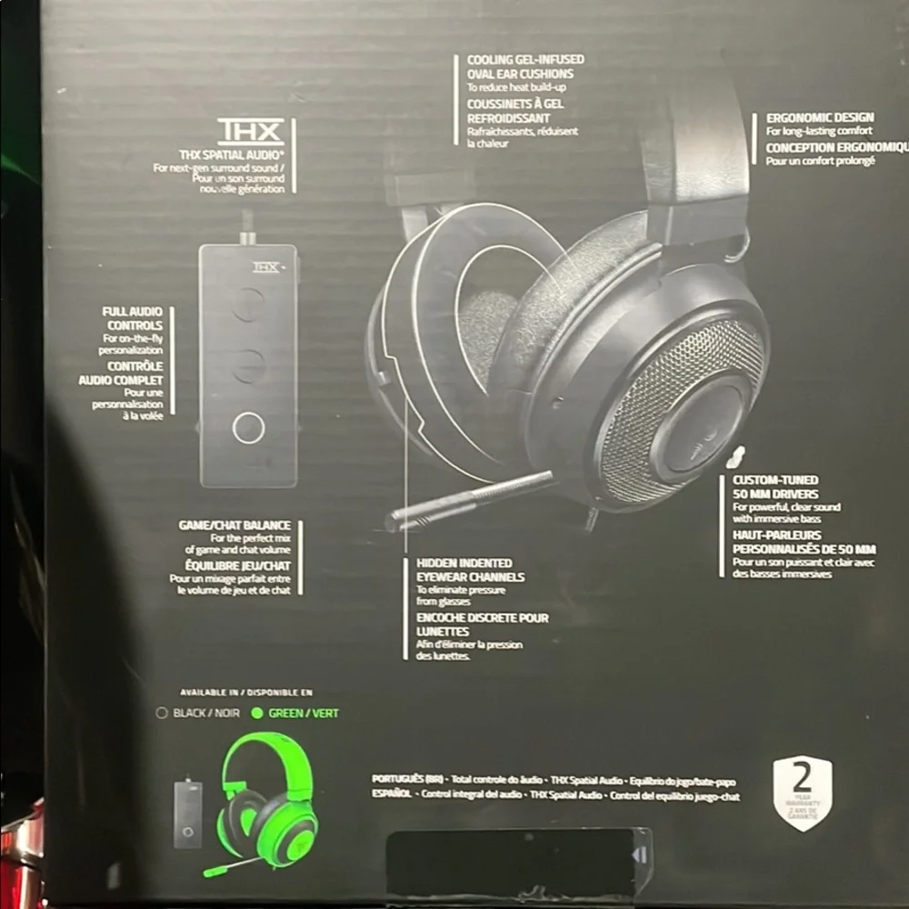 Razed kraken tournament edition razer kraken