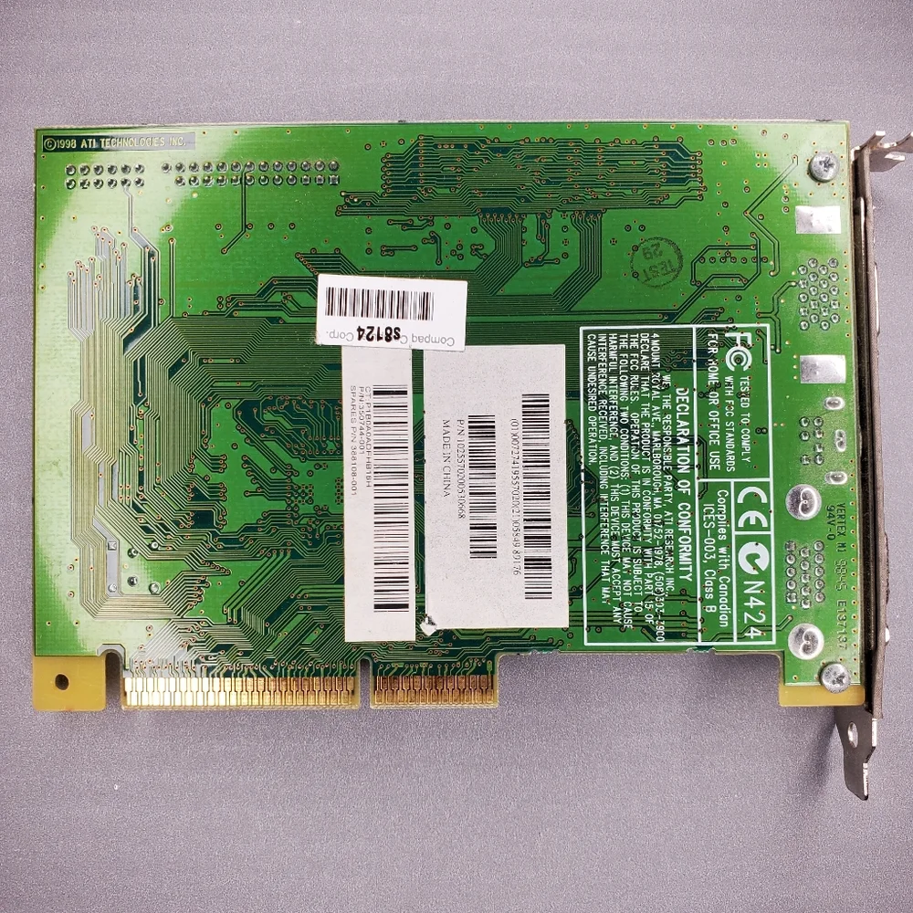 Compaq Presario Graphics Card