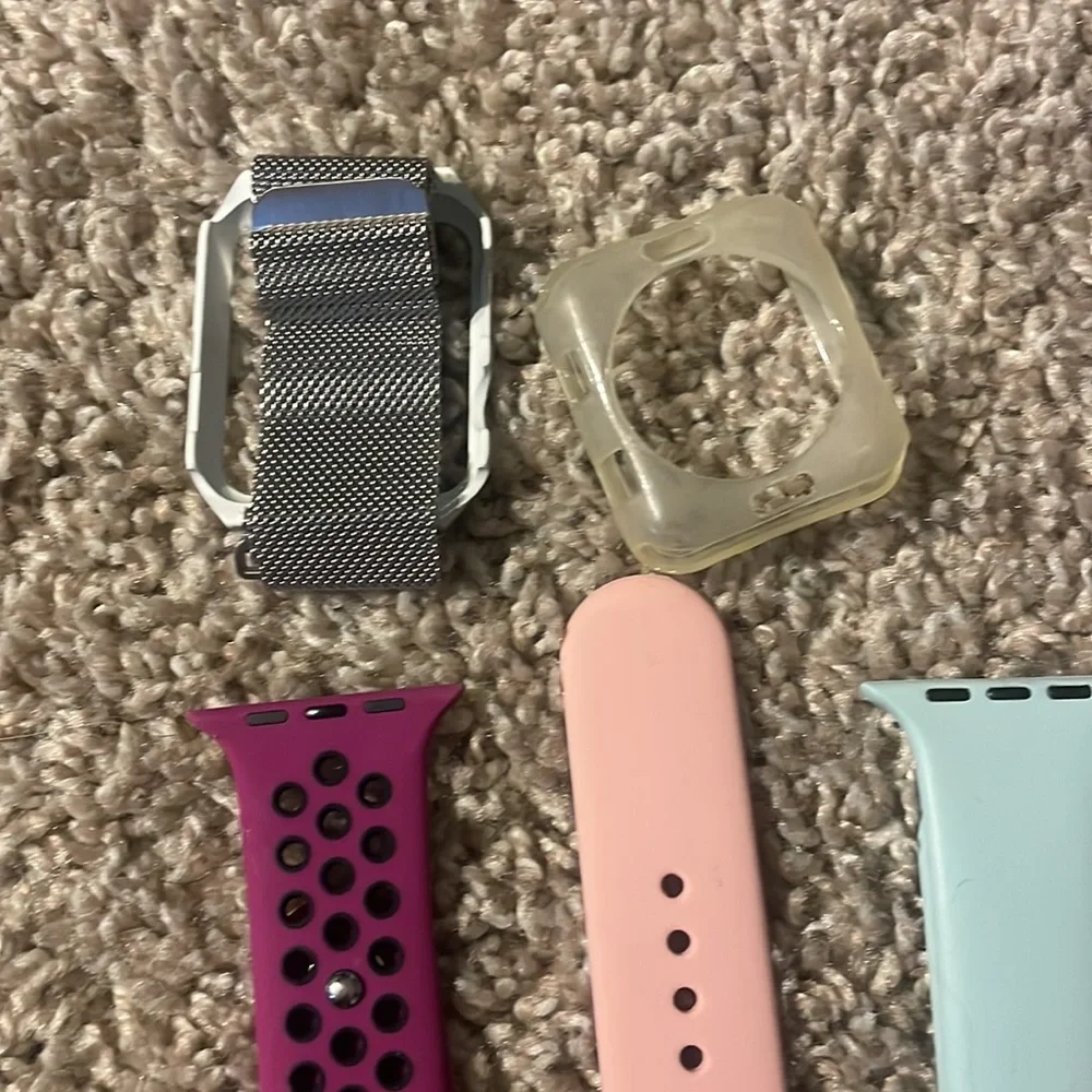 Apple Watch 3 bands and bumper cases