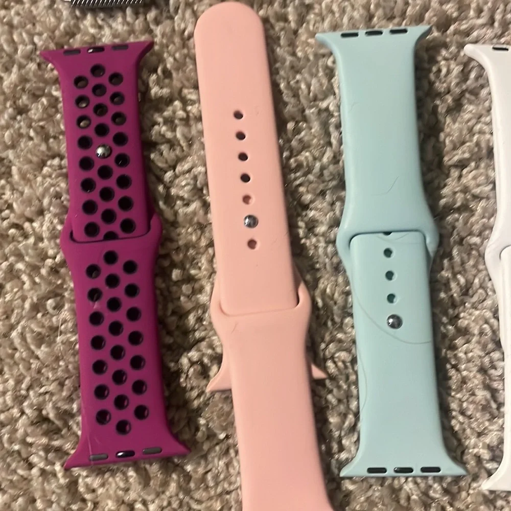 Apple Watch 3 bands and bumper cases