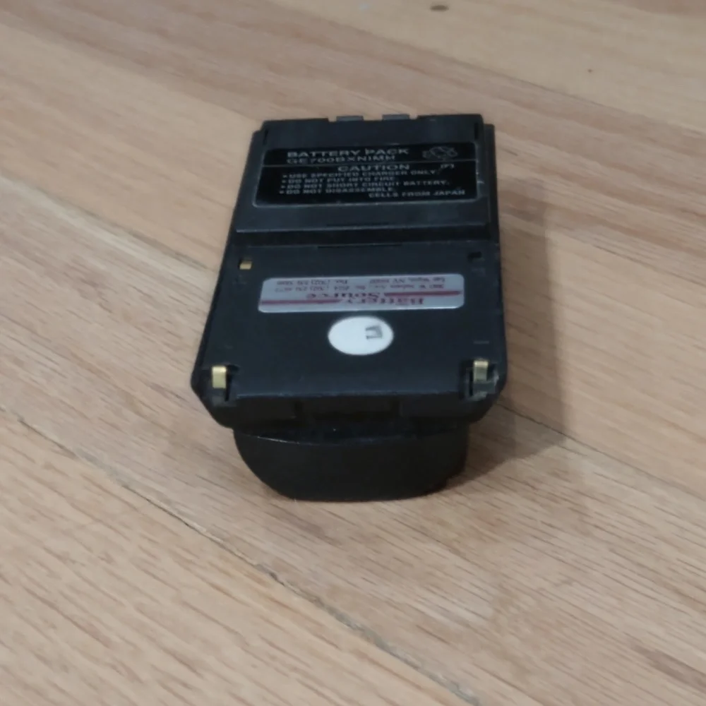 GE700BXNIMH Cell/Mobile Phone Rechargeable GE NiMh Vintage Tested Japan Battery