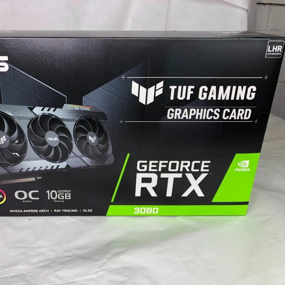 ASUS NVIDIA GeForce RTX 3080 TUF Gaming V2 10GB GDDR6X Graphics LHR