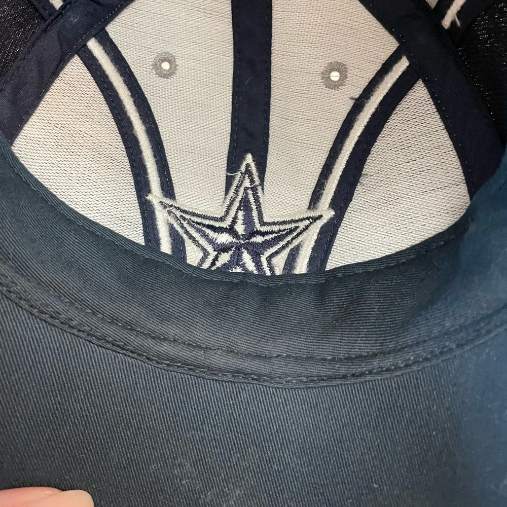 Dallas Cowboys Base Two Tone NFL Vintage Navy/Grey Velcro back- Twins Enterprise