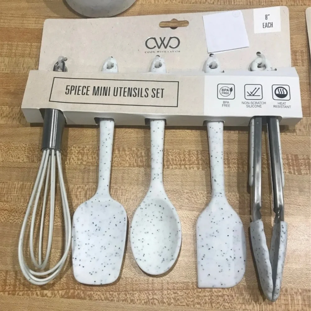 CWC Speckled Utensil Set 7pc