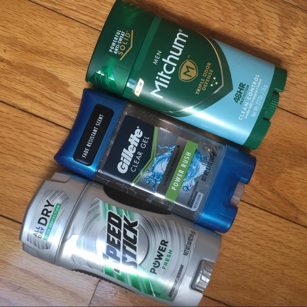 NWT Men Hygiene Lot of Three Piece Set