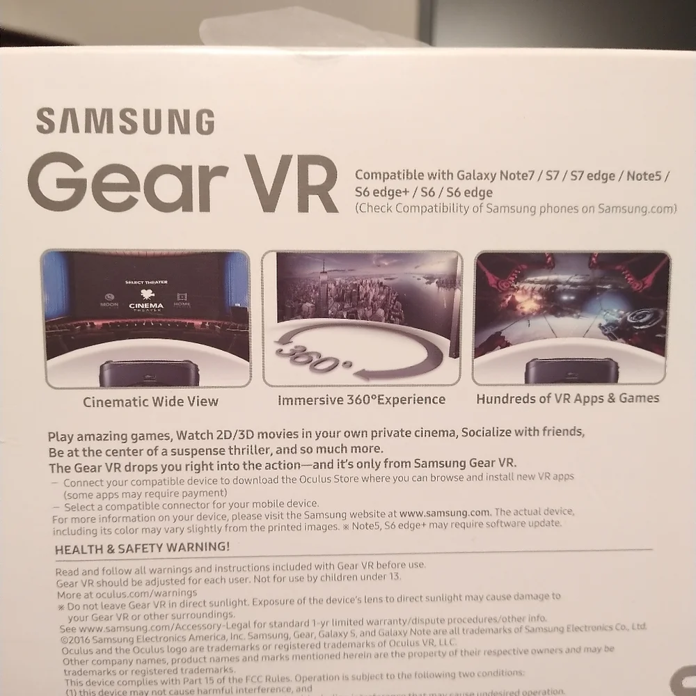 Samsung vr system