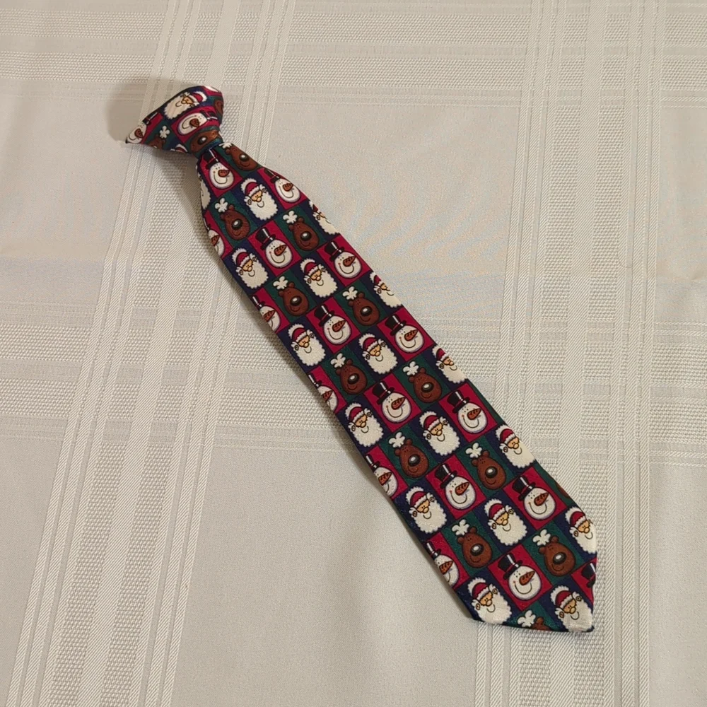 Lot of 3 boys clip-on ties
