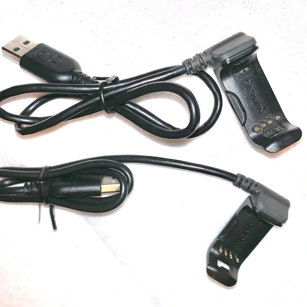 Two Garmin Vivoactive HR chargers - Gently Used