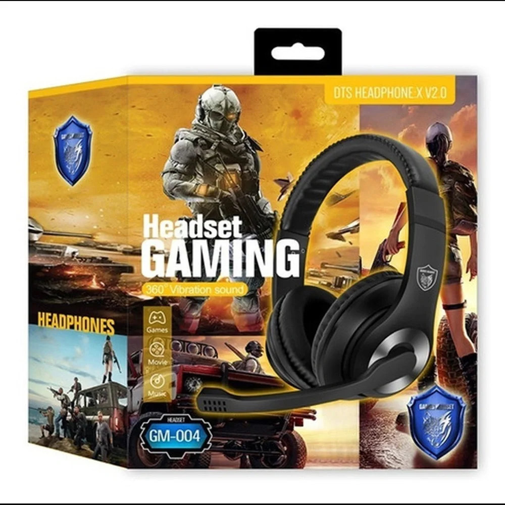 GM-004 GAMING HEADSET WITH MIC