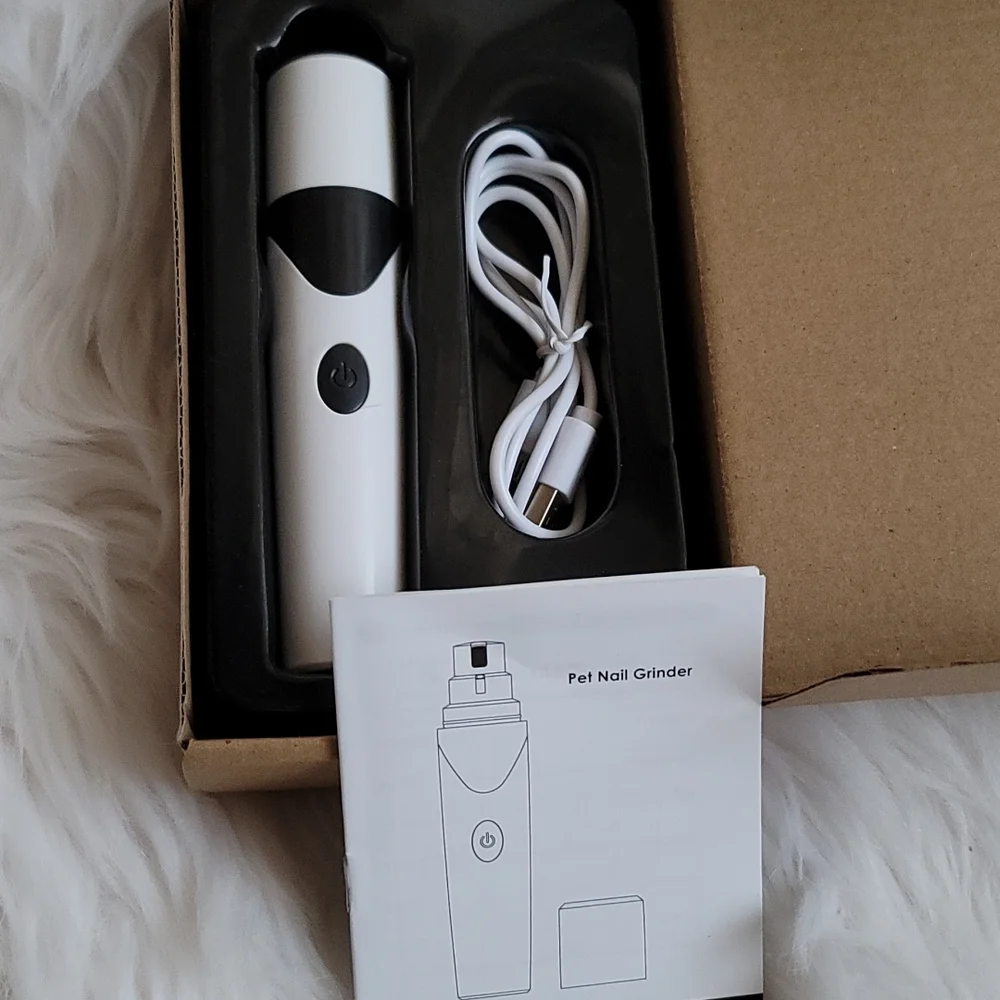 Chargeable pet nail trimmer