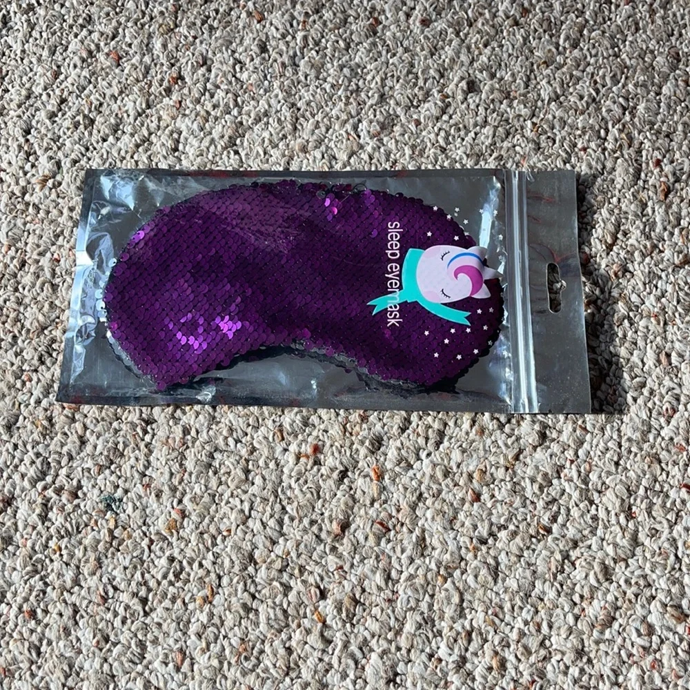 Glitter sleep eyemask