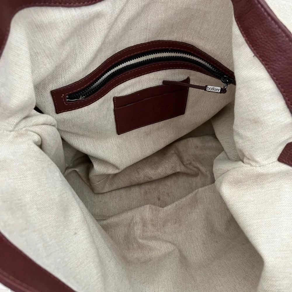 BOTKIER Large Chelsea Leather Hobo Bag