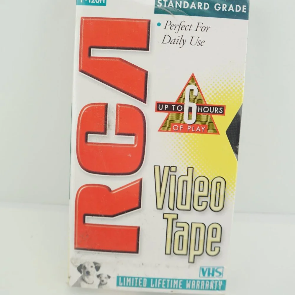 NEW RCA VHS Blank Video Tapes T-120H Standard Grade Sealed