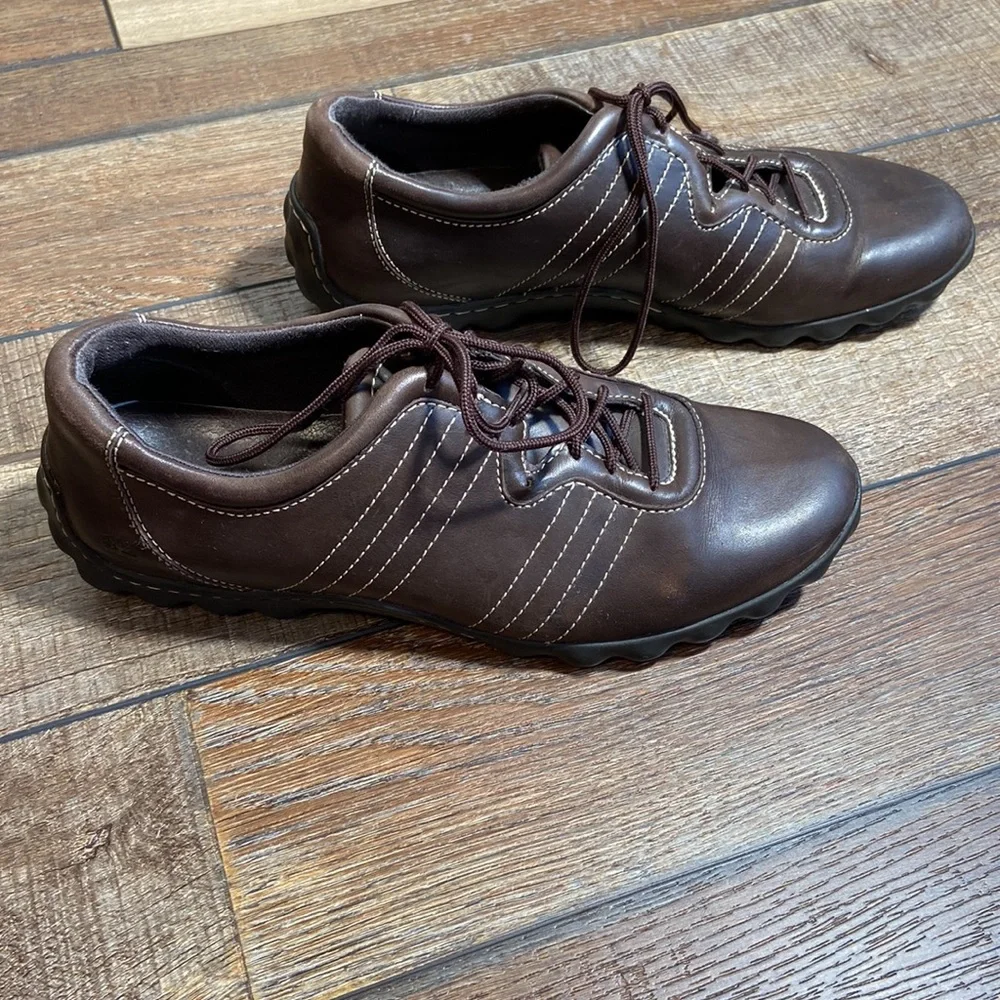 Timberland brown leather