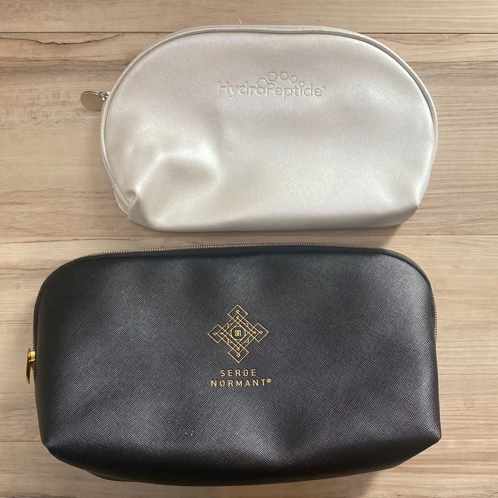 Serge Normant and Hydro Peptide Cosmetic Bags Bundle