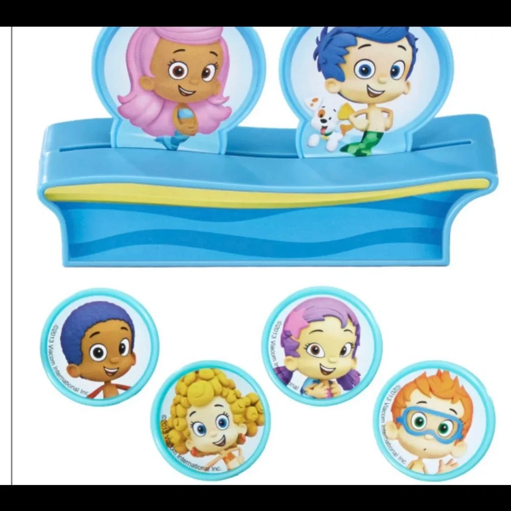Bubble guppies cake topper
