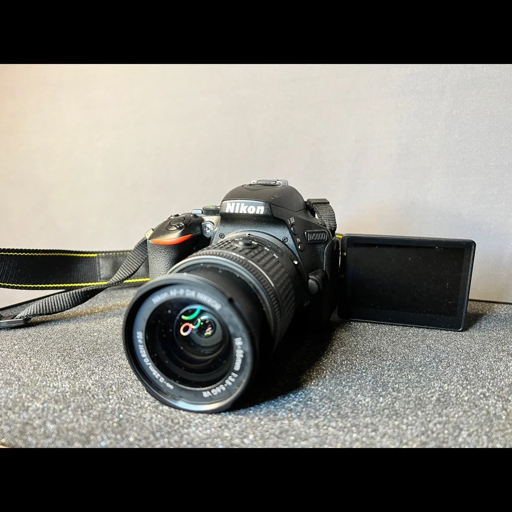 Nikon strap comes