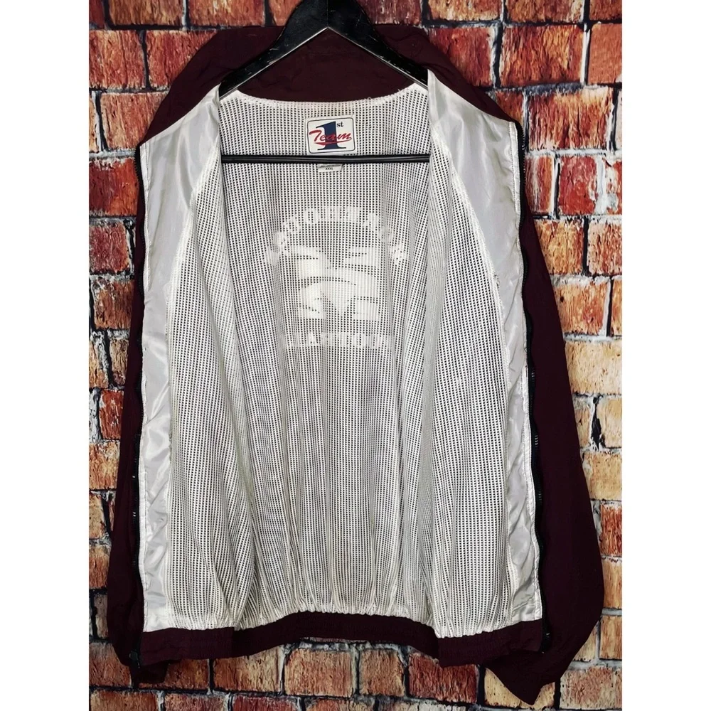VTG Morehouse College Maroon Tigers Football HBCU XXXL Track Suit Windbreaker