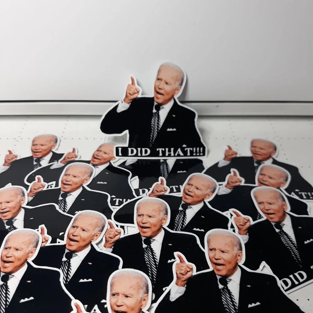 I DID THAT! Vinyl stickers