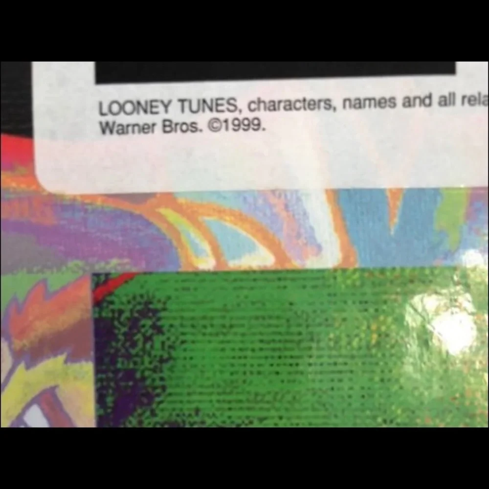Vintage 90’s Marvin the Martian Looney Tunes Clueless Binder