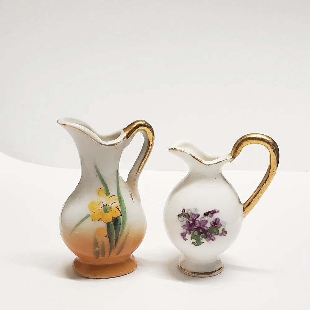 Vintage hand painted