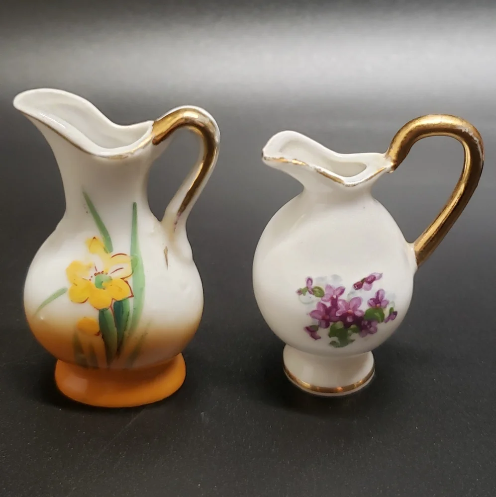 Vintage hand painted