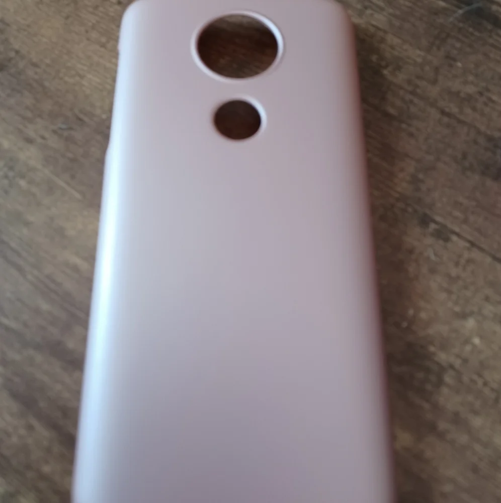 Moto G pearl pink phone cover