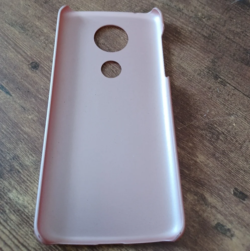 Moto G pearl pink phone cover