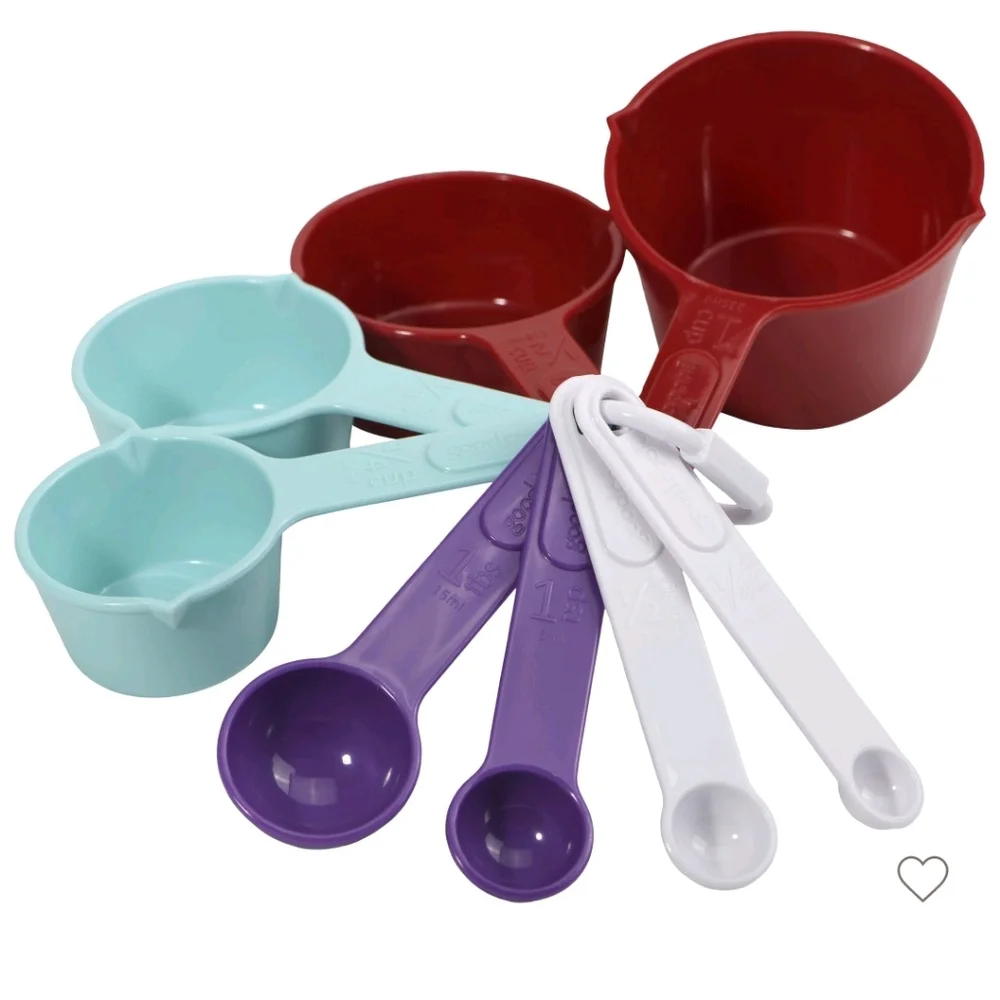 GoodCook Ready 8pc Measuring Cups & Spoon Set And GoodCook Collapsible F…