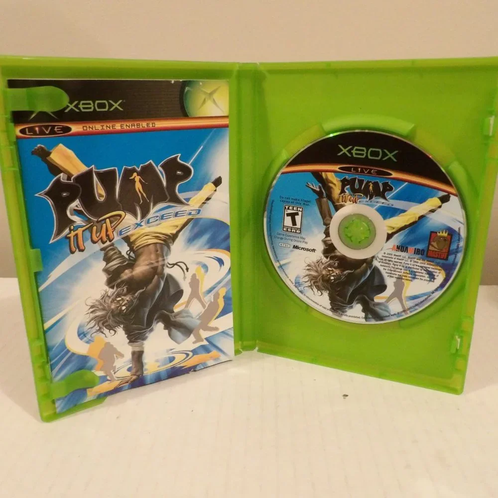 +Pump It Up: Exceed (Microsoft Xbox, 2005) Complete With Manual CIB (Elsa)