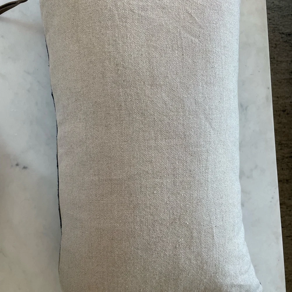 FINAL PRICE: Restoration Hardware African Mudcloth Lumbar Toss Pillow