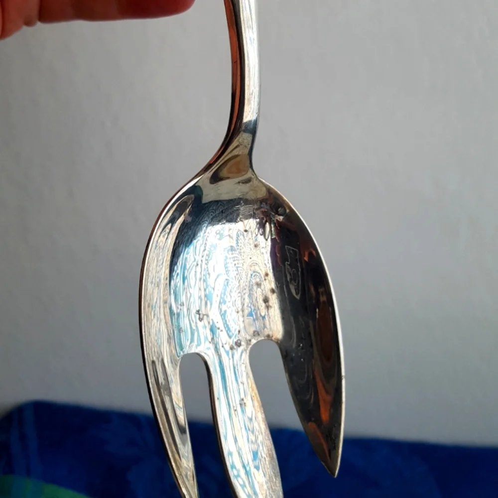 🍍Vtg Pineapple Amber Serving Utensils