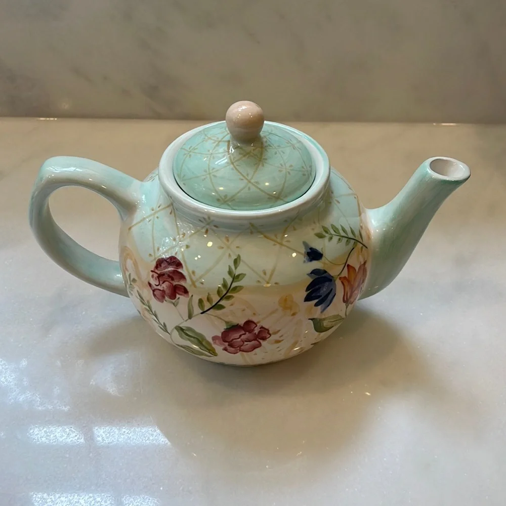 Crate & Barrel Decorative Teapot