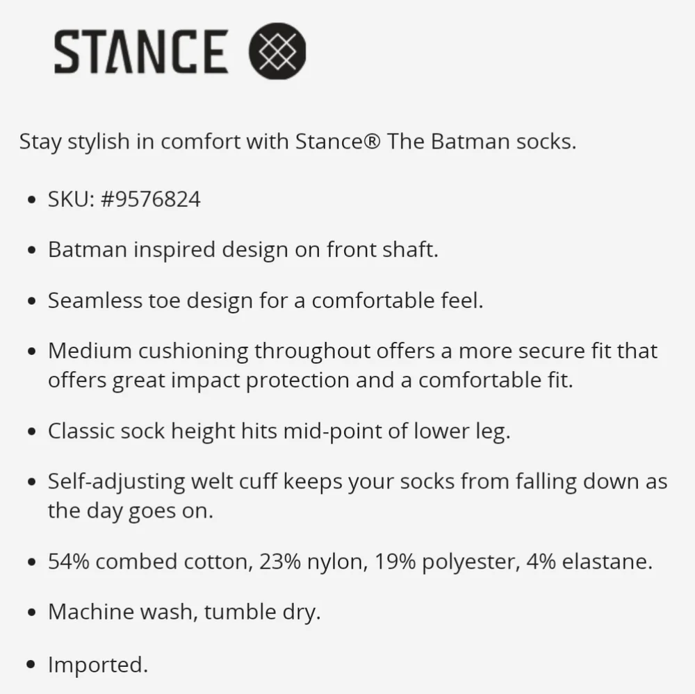 Stance nwt kid