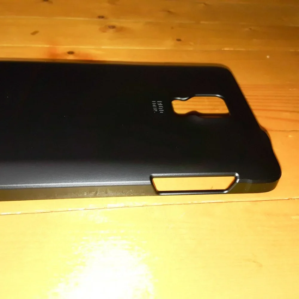 Samsung Galaxy Note 4 Matte Black Ultra Slim Hard Phone Case