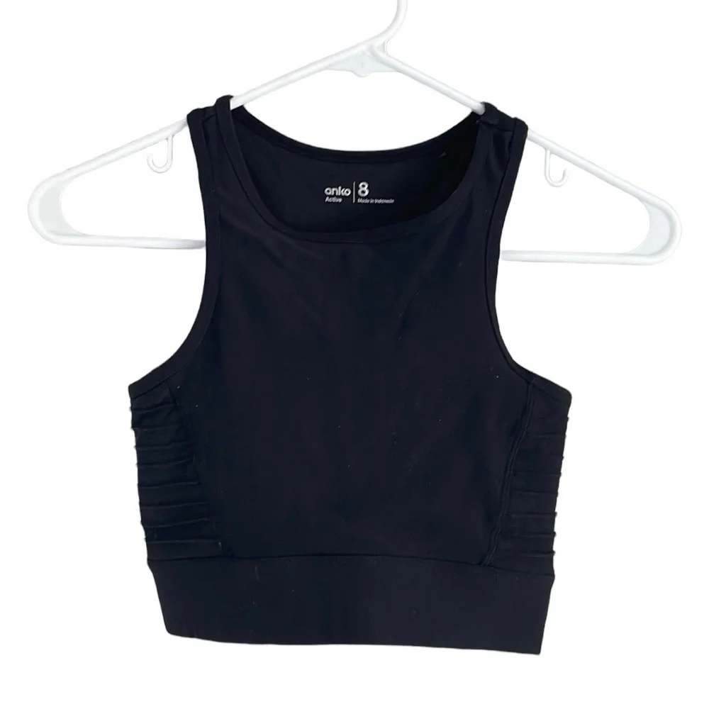 Anko Active Black Racerback Sports Bra