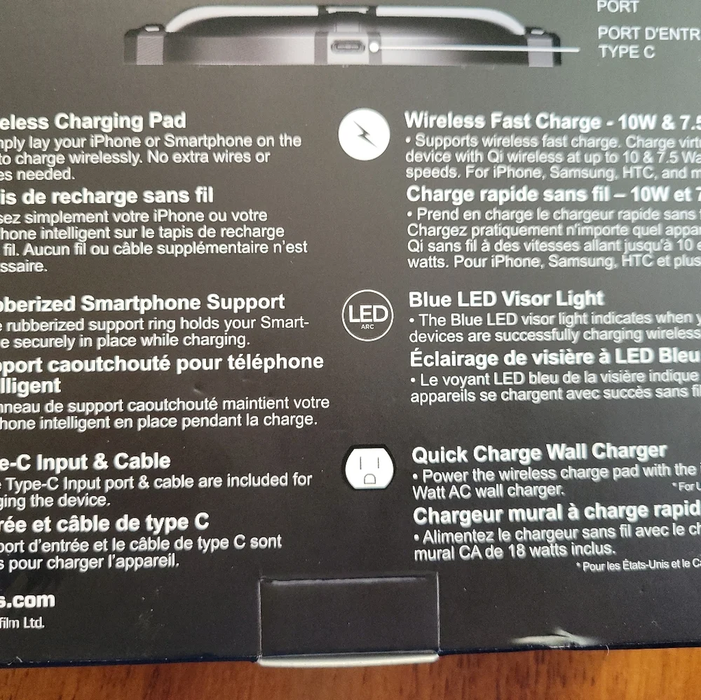 Star Wars Mandalorian Wireless Charge Pad, NEW
