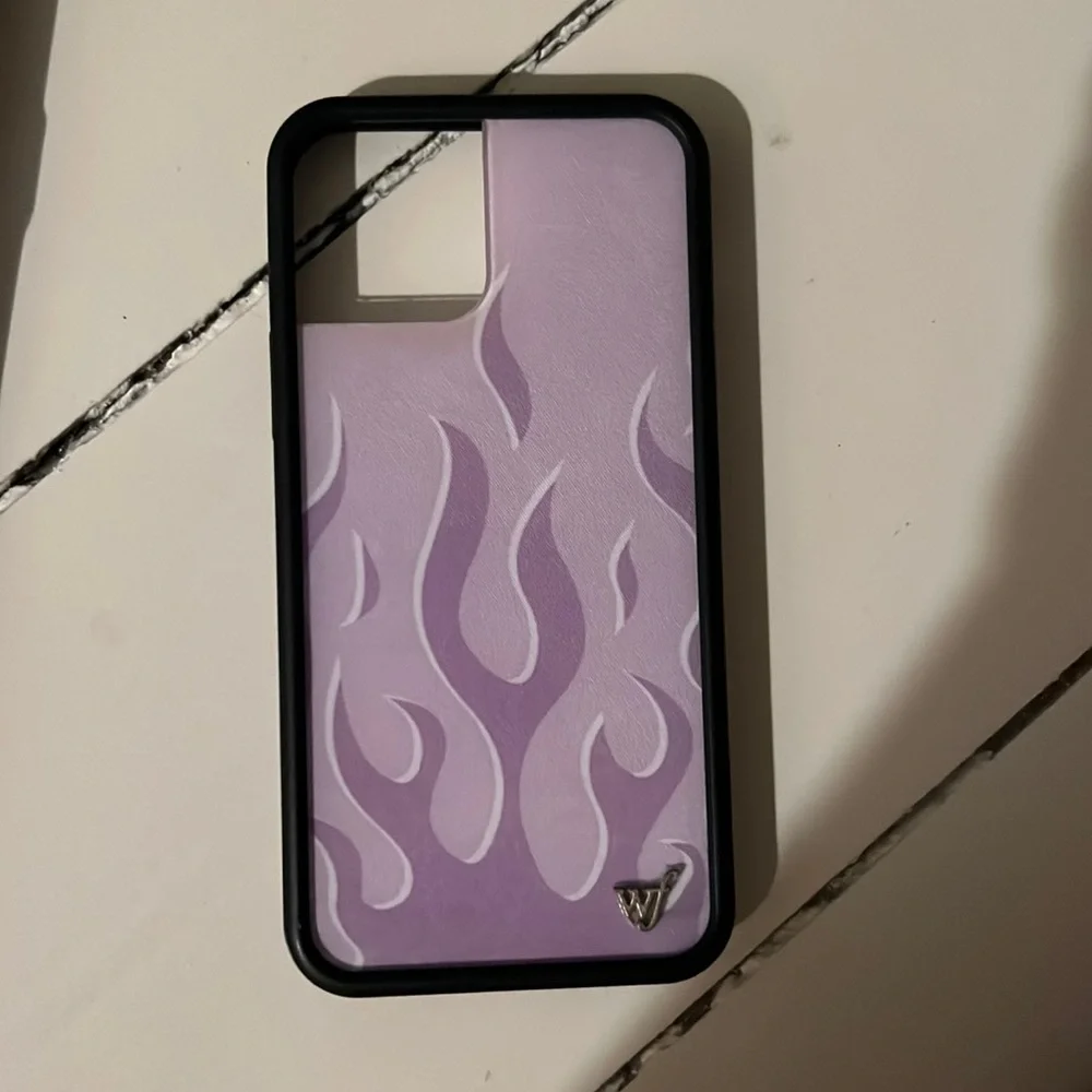 Wildflower purple flame case