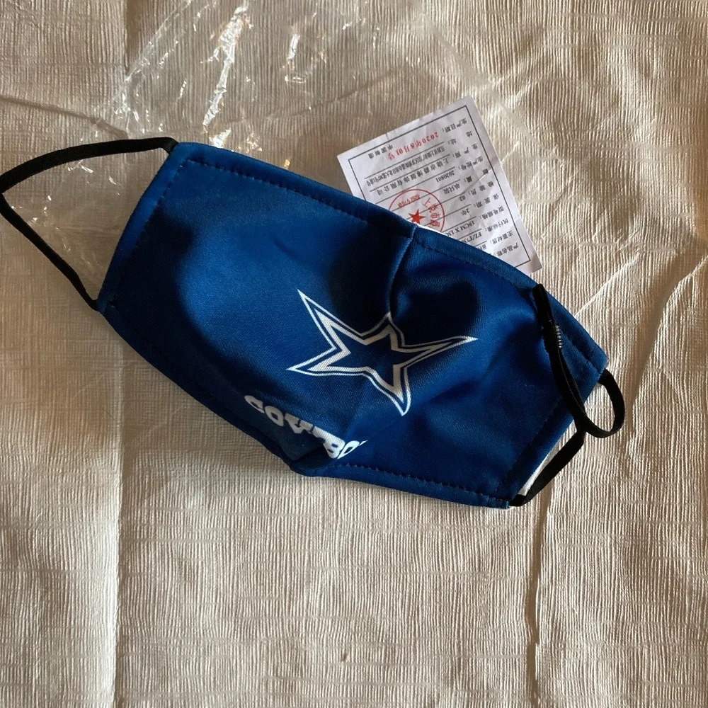 The Cowboys Face Mask w/Adjustable Straps