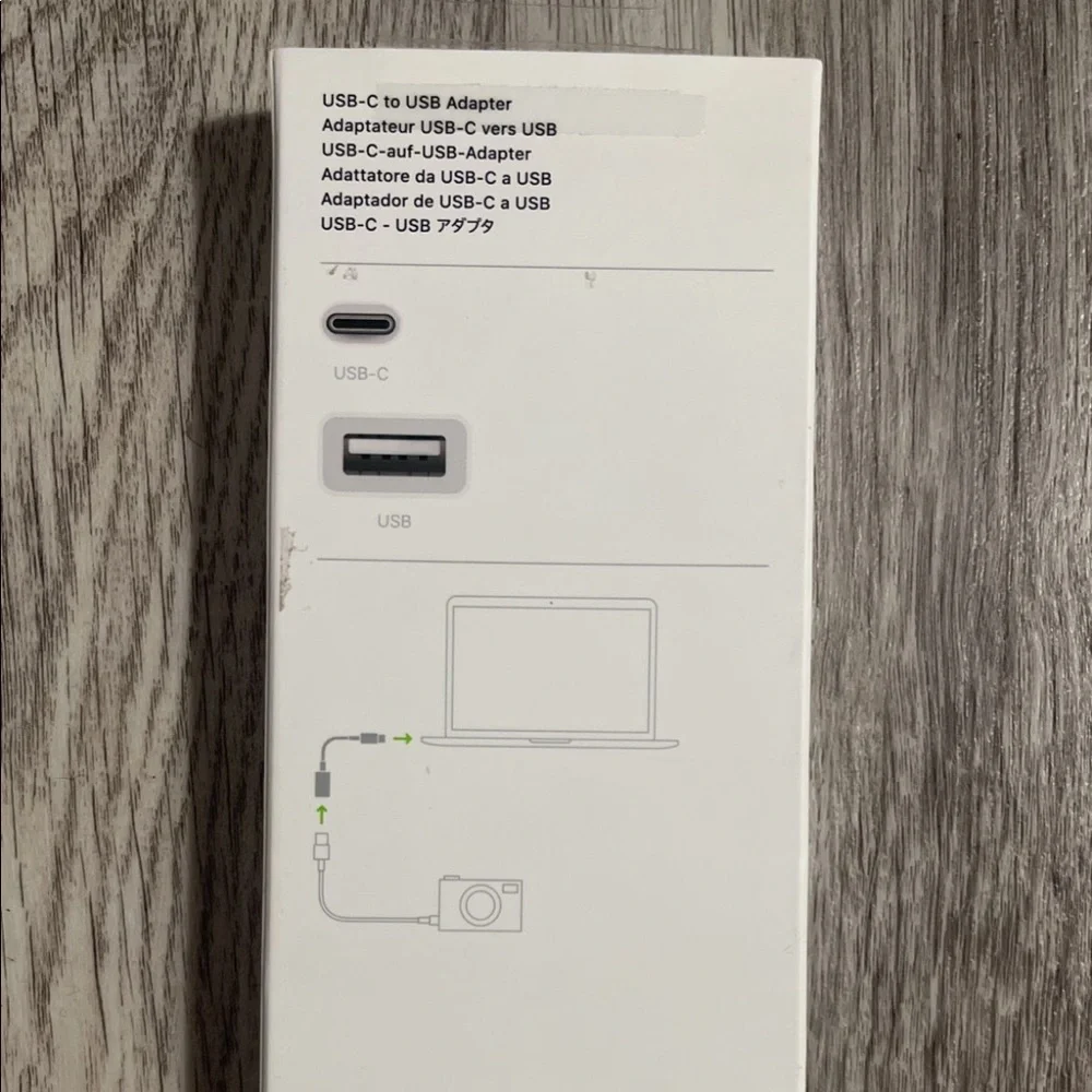 Apple USB-C to USB adapter