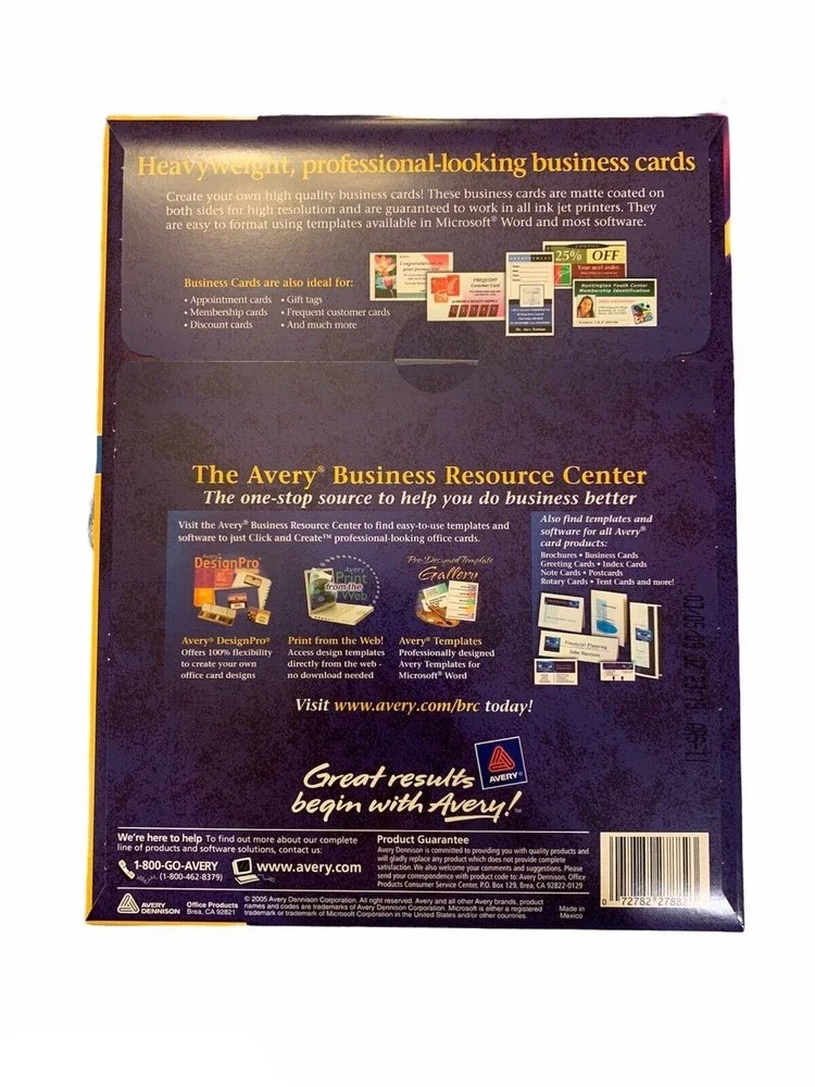 Avery 27882 matte