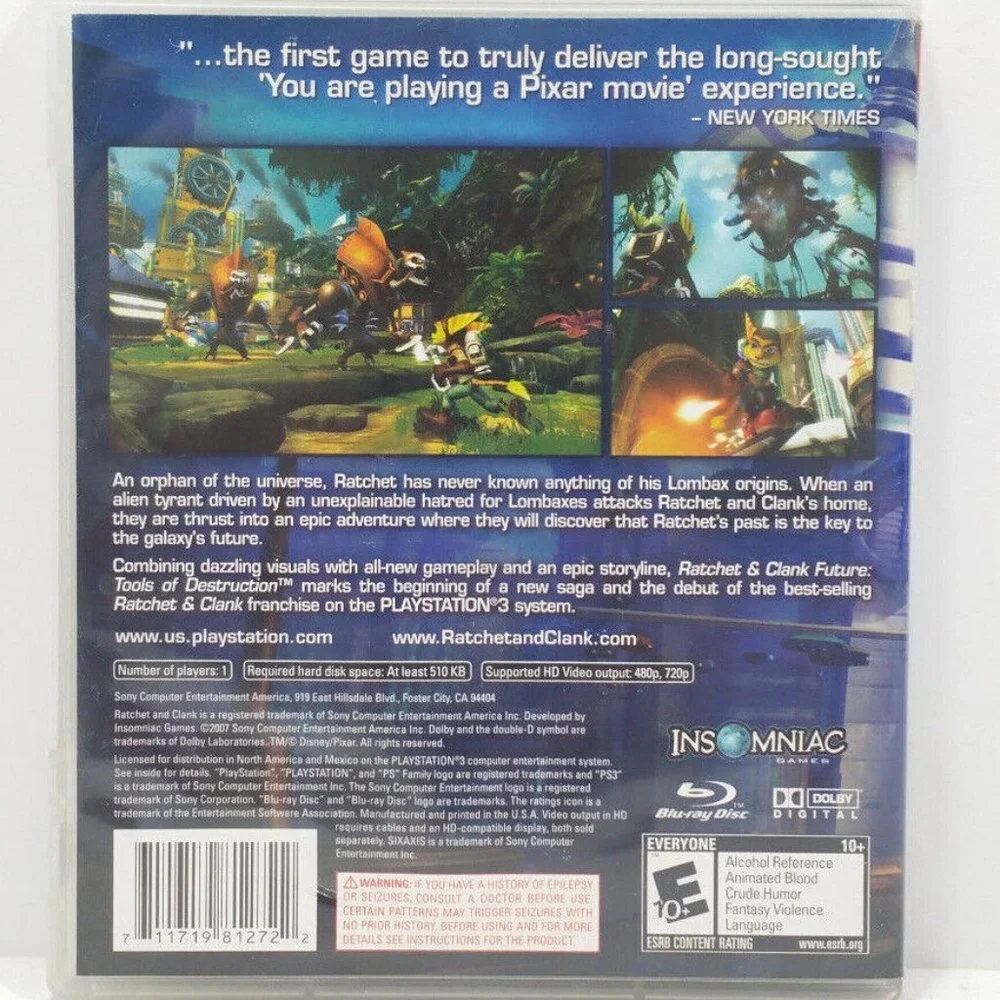 Ratchet & Clank Future: Tools of Destruction (Sony PlayStation 3) 5321E1M