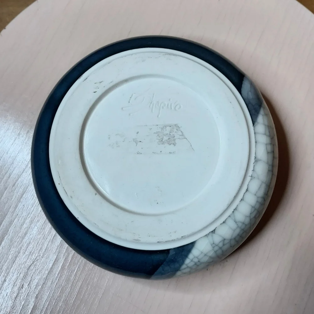D SHAPIRO Pottery Pet Bowl