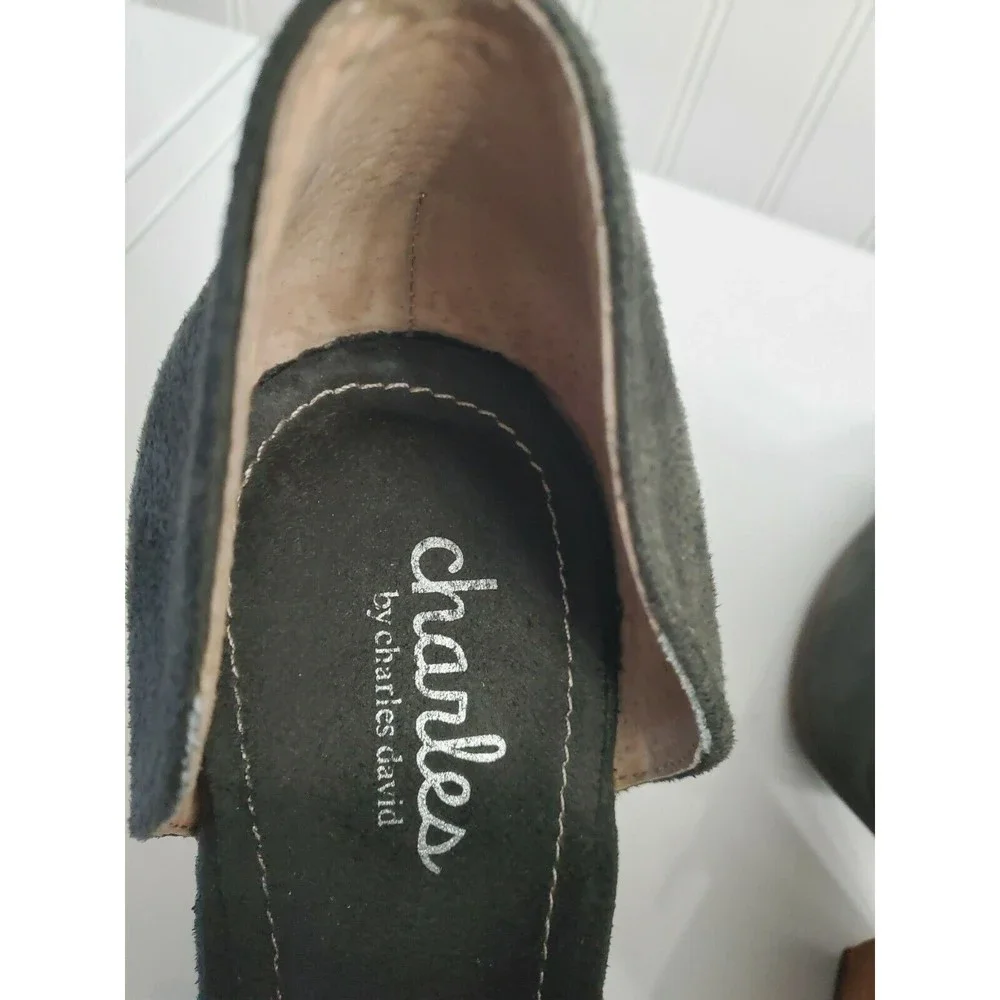 Charles David bootie worn