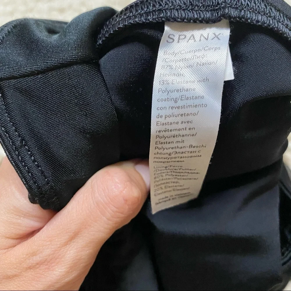 SPANX faux leather