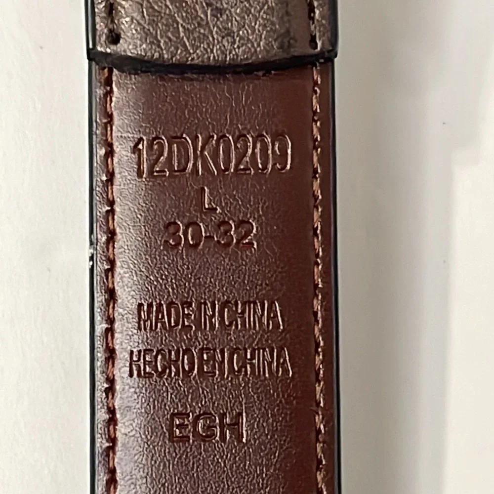 Boys, Dockers, synthetic leather belt.