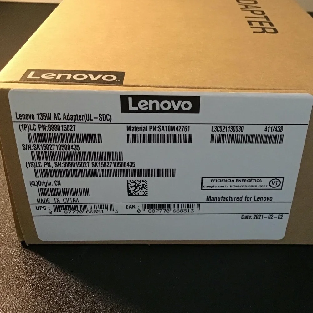 Lenovo 135W AC Adapter ADL135NDC3A
