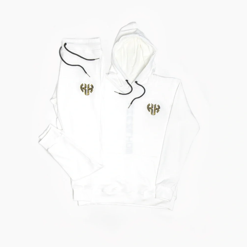 Khanfident Track Suit - White